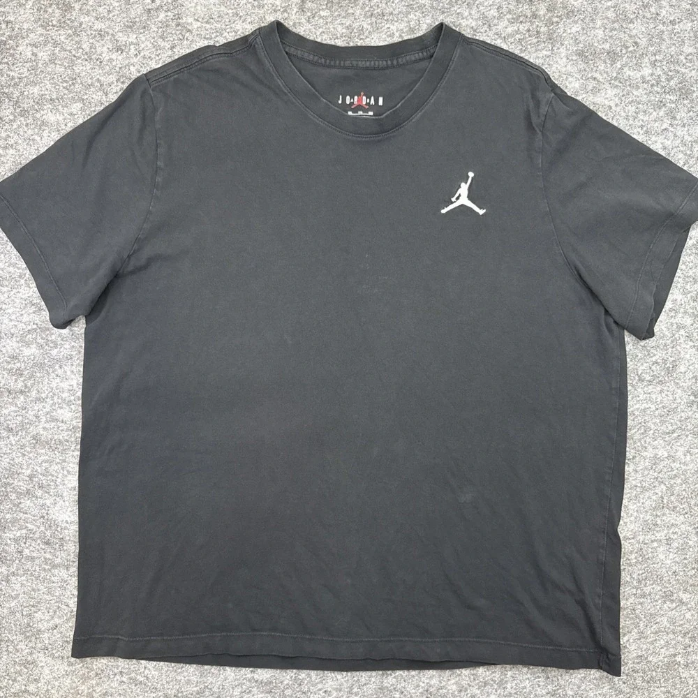 Jordan Jumpman t-shirt men's XXL black short sleeve casual‎ athletic DC7485